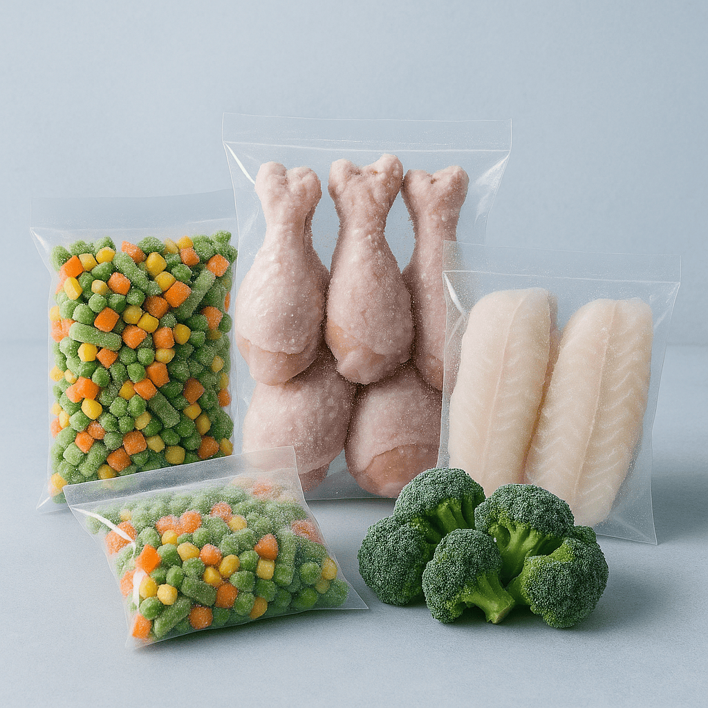 منتجات مجمدة متنوعة